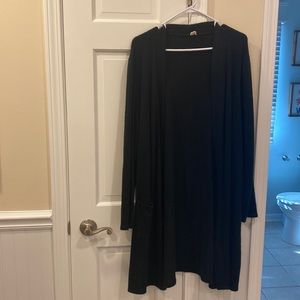 Pink blush maternity duster